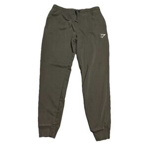 Gymshark Black Athletic Joggers Tapered Leg Men’s Size Large